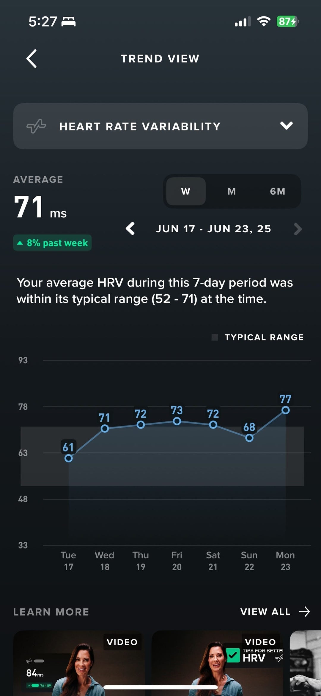 HRV + Recovery Power